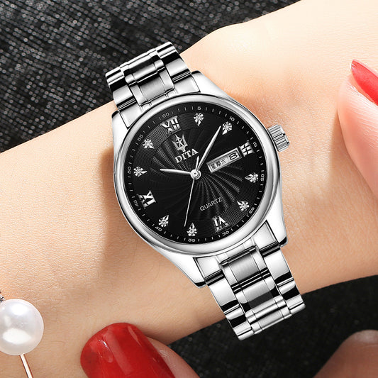 Couple Watch Set | His & Hers Waterproof Matching Quartz Watches for Lovers