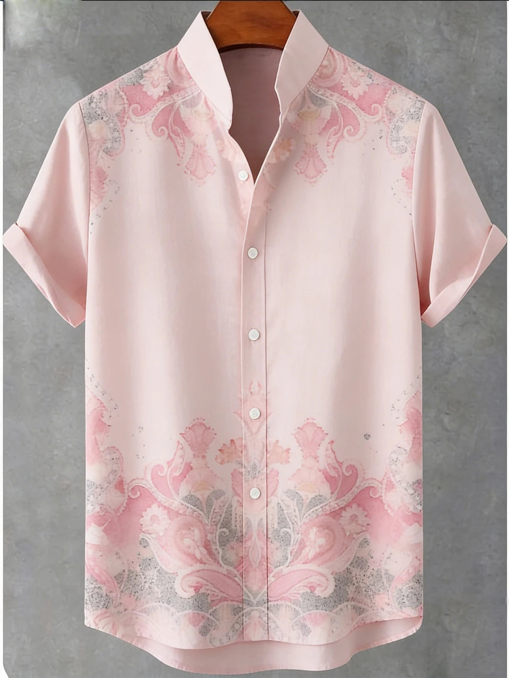 Kavari Royale Men’s Tiger & Phoenix 3D Printed Linen Shirt – Hawaiian Casual Short Sleeve Outdoor Wear 2026