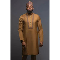 Kavari Royale Atelier  African Men's Suit: 2-Piece Kaftan GroomProm Outfit