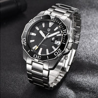 Men’s Automatic Mechanical Watch | Luxury Skeleton Stainless Steel Watch for Men
