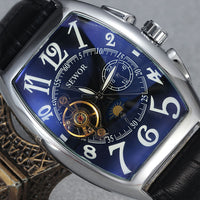 Men’s Luxury Automatic Mechanical Watch | SEWOR Tourbillon Skeleton Star Design Watch