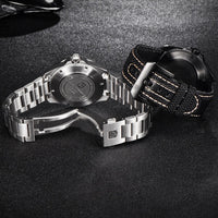 Men’s Automatic Mechanical Watch | Luxury Skeleton Stainless Steel Watch for Men