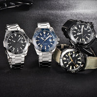 Men’s Automatic Mechanical Watch | Luxury Skeleton Stainless Steel Watch for Men