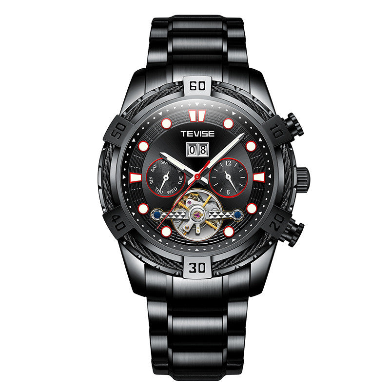 Men’s Waterproof Multi-Function Watch | Durable Quartz Sport Wristwatch with Date Function