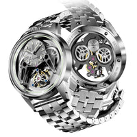 Men’s Luxury Tourbillon Watch | Armor Design Automatic Skeleton Mechanical Watch