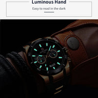 Kavari Royale REWARD Chronograph Watch – Men’s Sport Luxury Silicone Strap