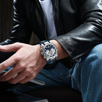Kavari Royale REWARD Chronograph Watch – Men’s Sport Luxury Silicone Strap