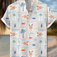 Kavari Royale Stand Collar Linen Shirt – Men’s Short Sleeve Summer Wear