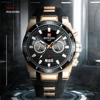 Kavari Royale REWARD Chronograph Watch – Men’s Sport Luxury Silicone Strap