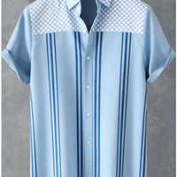 Kavari Royale Men’s Tiger & Phoenix 3D Printed Linen Shirt – Hawaiian Casual Short Sleeve Outdoor Wear 2026