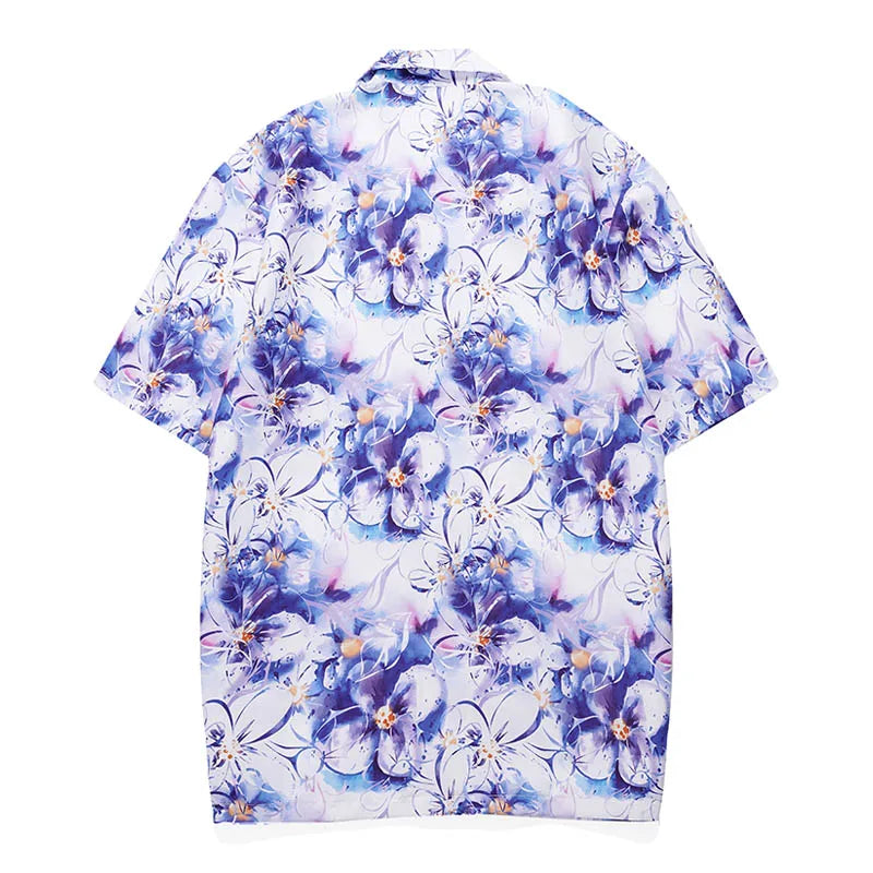 Kavari Royale Men’s Hawaiian Shirt – Casual Colorful Printed Beach Aloha Short Sleeve Plus Size (Up to 5XL)