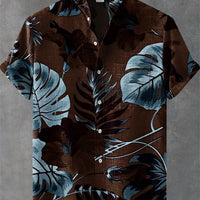 Kavari Royale Linen Striped Shirt – Short Sleeve Summer Essential