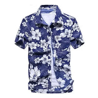 Kavari Royale Men’s Hawaiian Shirt – Casual Colorful Printed Beach Aloha Short Sleeve Plus Size (Up to 5XL)