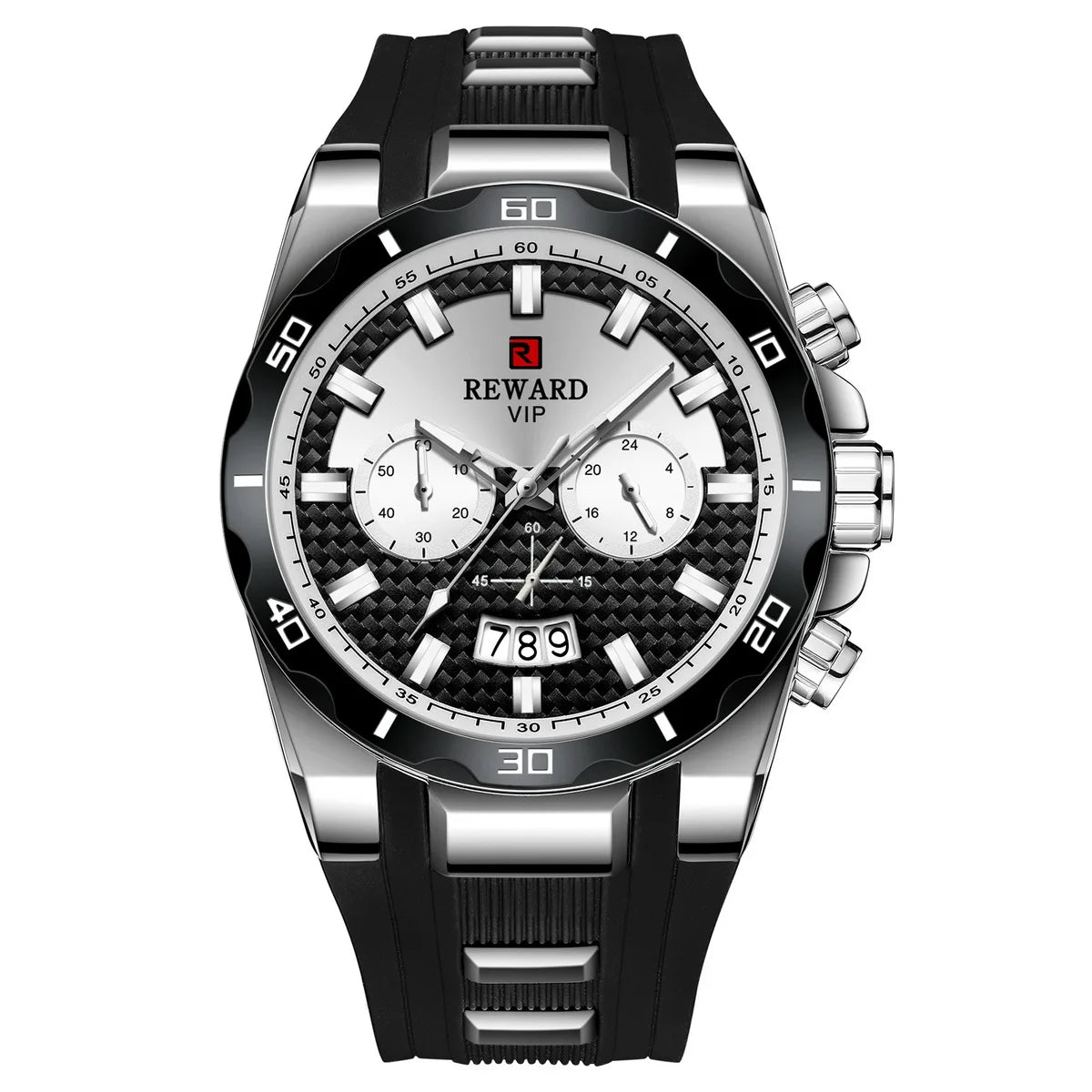 Kavari Royale REWARD Chronograph Watch – Men’s Sport Luxury Silicone Strap
