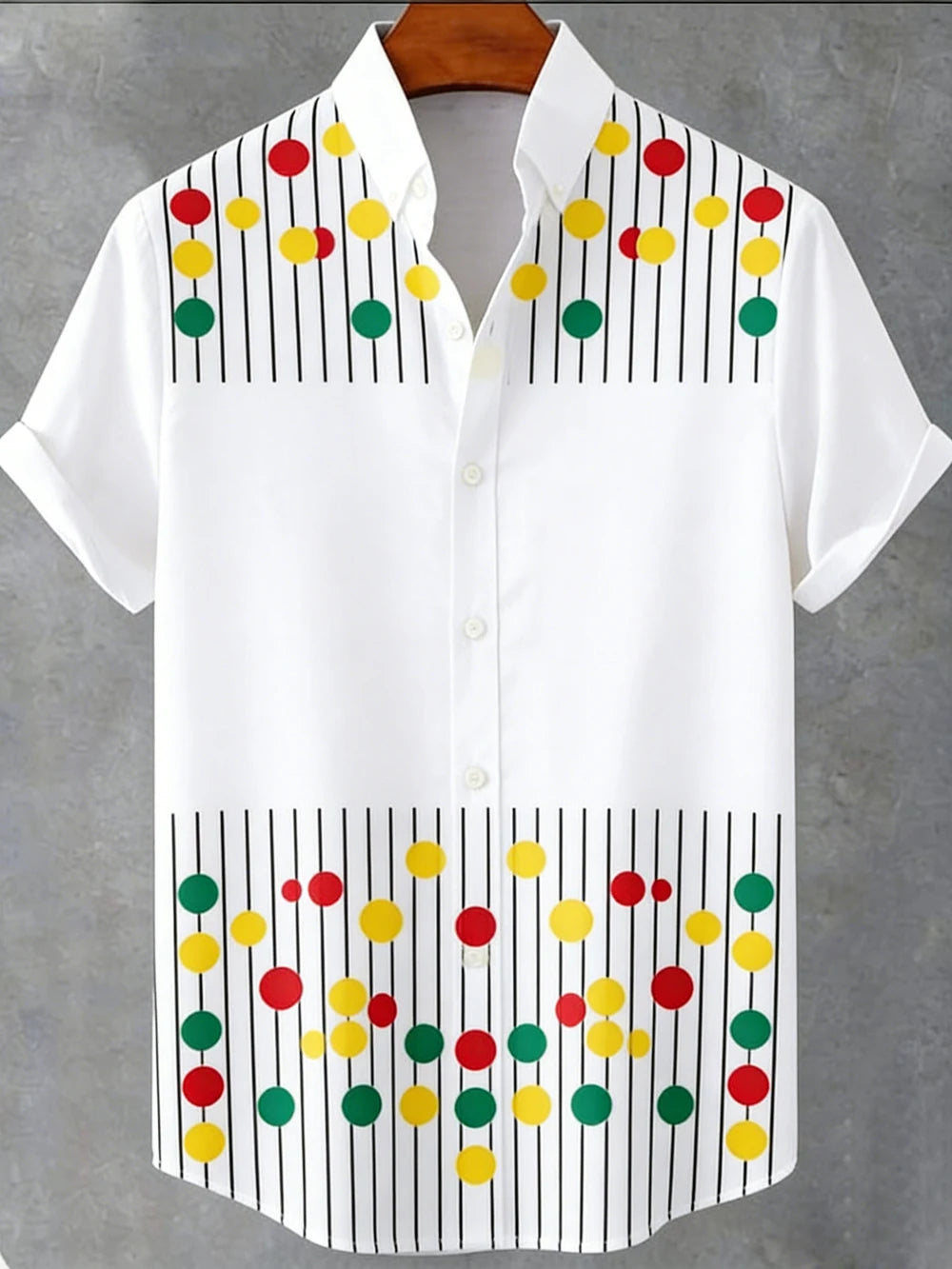 Kavari Royale Men’s Tiger & Phoenix 3D Printed Linen Shirt – Hawaiian Casual Short Sleeve Outdoor Wear 2026
