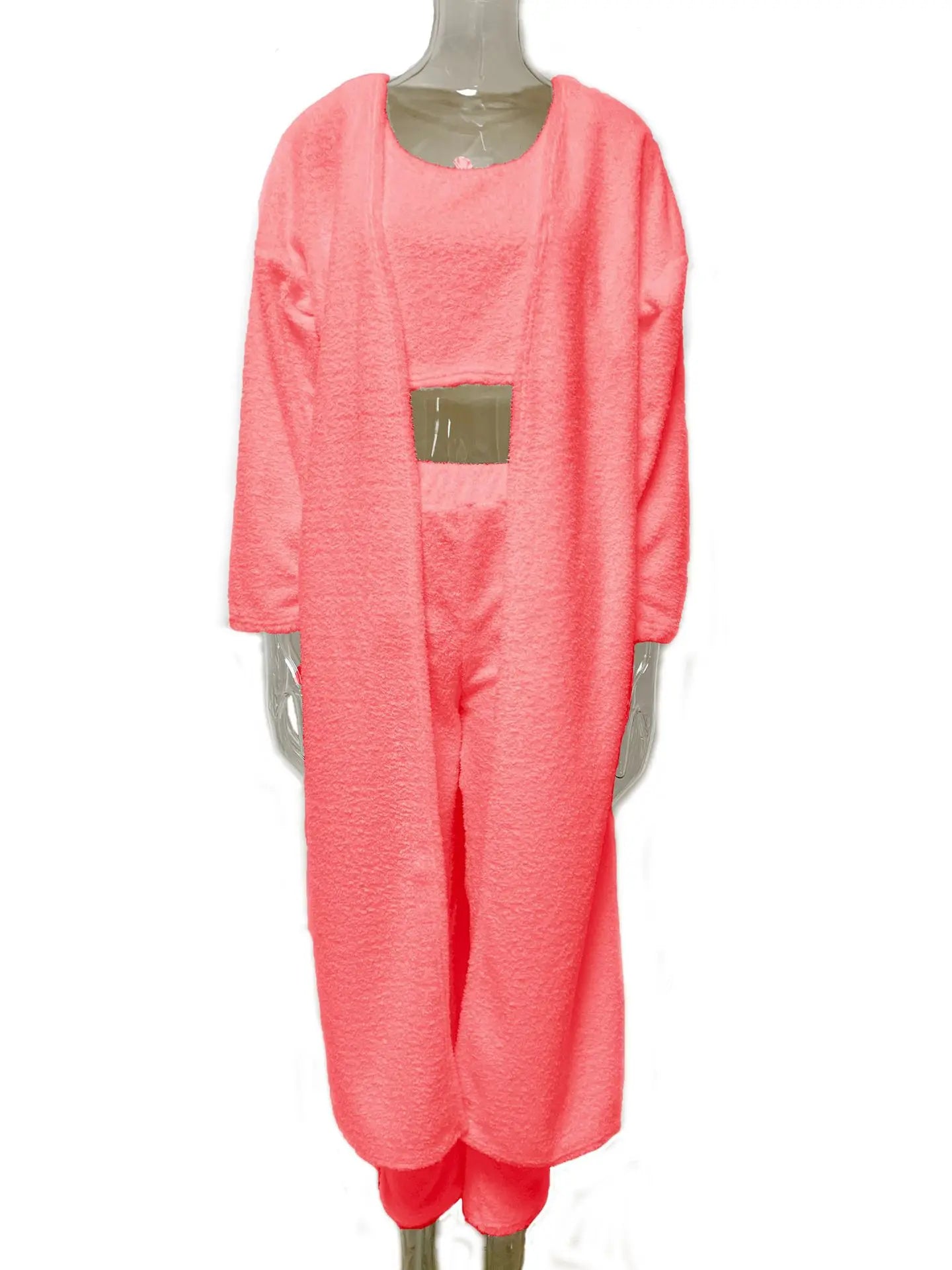 Kavari Royale 3-Piece Fleece Loungewear Set – Ultra Soft Comfort Wear