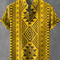 Kavari Royale Linen Striped Shirt – Short Sleeve Summer Essential