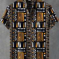 Kavari Royale Linen Striped Shirt – Short Sleeve Summer Essential