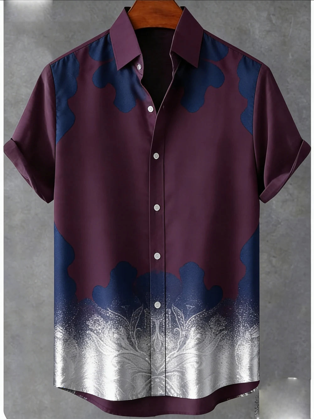 Kavari Royale Men’s Tiger & Phoenix 3D Printed Linen Shirt – Hawaiian Casual Short Sleeve Outdoor Wear 2026