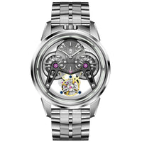 Men’s Luxury Tourbillon Watch | Armor Design Automatic Skeleton Mechanical Watch