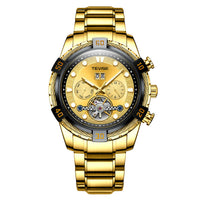 Men’s Waterproof Multi-Function Watch | Durable Quartz Sport Wristwatch with Date Function