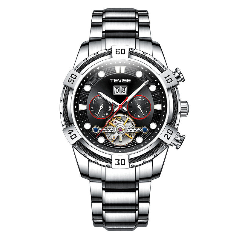 Men’s Waterproof Multi-Function Watch | Durable Quartz Sport Wristwatch with Date Function
