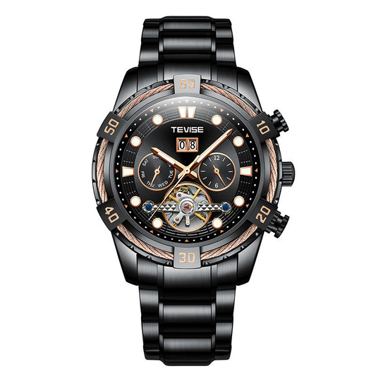 Men’s Waterproof Multi-Function Watch | Durable Quartz Sport Wristwatch with Date Function
