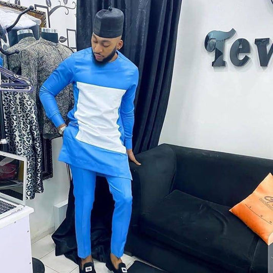 Kavari Royale Men's traditional wear, men's kaftan, senator wear, African wedding suit, Groomsmen suit, Groom's suit, AGBADA for men, Agbada styles men