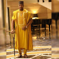 Kavari Royale Atelier Agbada for Men – African Wedding Suit, Dashiki & Kaftan Traditional Outfit