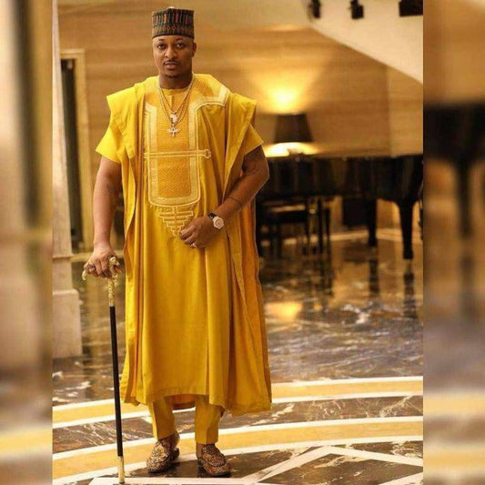 Kavari Royale Atelier Agbada for Men – African Wedding Suit, Dashiki & Kaftan Traditional Outfit