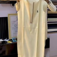 Kavari Royale 3-Piece Dashiki Suit – African Wedding Groom Outfit