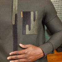 Kavari Royale Atelier Men’s Cotton Dashiki Set – African Wedding Outfit & All-Occasion Traditional Wear
