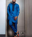 Kavari Royale Handcrafted Men’s Agbada Kaftan – African Senator Suit & Groomsmen Wedding Attire