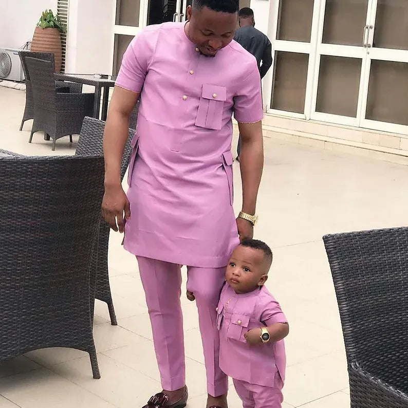 Kavari Royale Onion Senator Suit – Tailored African Men’s Wear