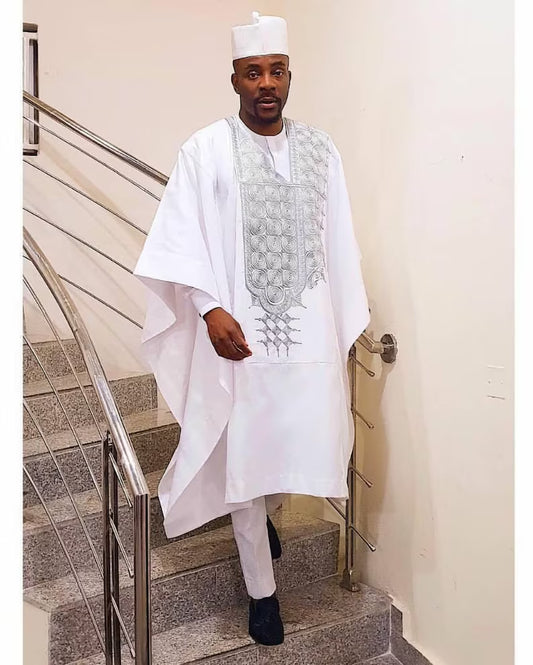 Kavari Royale Atelier Agbada for men, African Agbada,  African wedding suit, African men's clothing