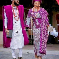 Kavari Royale Handmade Couples Outfit | African Matching Shirt & Pant Set