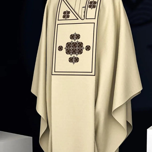 Kavari Royale Atelier Gold Agbada for Men – African Wedding Suit, Groom Attire 3-Piece Traditional Outfit