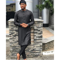Kavari Royale Atelier Brown Suit | African Men’s Dashiki & Kaftan Outfit